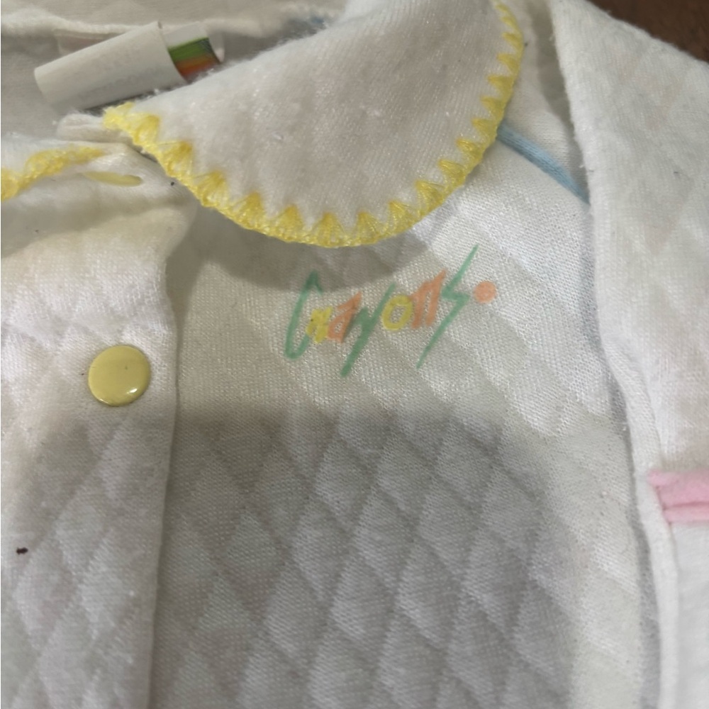 Vintage 1990 Quilted Kids One Piece - Picture 2 of 7